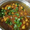 Asha Sharma's cooksnap of when they made Chole.