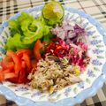 Cooksnap Cho Zila semasa beliau membuat Kerabu Peria.
