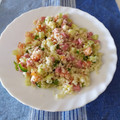 El cooksnap de Inés cuando hizo Ensalada Cous Cous de verano.