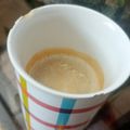 El cooksnap de Abi Brunella cuando hizo Café con leche con mucha espuma.