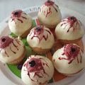 El cooksnap de Cristina Carrasco cuando hizo Ojos de bruja de Halloween (magdalenitas).