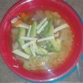 El cooksnap de Natalia Graniel Piña cuando hizo Caldo tlalpeño de pollo.