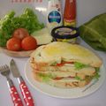 Cooksnap dari Mamah Galang untuk resep Simple Sandwich