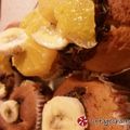 Cooksnap από Τριάδα στη συνταγή Muffins πορτοκαλιού με γέμιση σοκολάτας