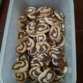 El cooksnap de Liliana Beatriz Gonzalez cuando hizo Masitas rueditas de vainilla y chocolate.