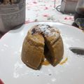 El cooksnap de Guillermo Musacchio cuando hizo Volcán de dulce de leche.