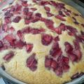 El cooksnap de patricia Insaurralde cuando hizo Budín de mandarina y frutillas.