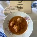El cooksnap de Erka ☺️ cuando hizo Otro potaje de albóndigas.