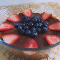 El cooksnap de Doris Jaime cuando hizo Pudín de chocolate (creamy puddings).