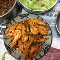 梁琬蓉 的 蒜香醬燒蝦 cooksnap