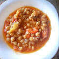 El cooksnap de Miguel Abad cuando hizo Garbanzas con Bacalao.