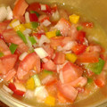 El cooksnap de Ana Florencia cuando hizo Salsa criolla. Ideal para acompañar carnes asadas. 🍅🧅🌶️🍋.