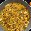 El cooksnap de José Manuel Gómez cuando hizo Fideuá con carne (a la vikinga como le digo yo 😄).