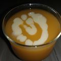 scrupmtious kitchen,kano's cooksnap of when they made Frozen Mango smoothie.