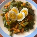 El cooksnap de Miriam Ciutad cuando hizo Judías verdes con salsa de tomate.