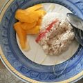 Cooksnap dari Mariska Prihatini Chaniago untuk resep Ketan Mangga khas Thailand / Mango Sticky Rice 