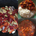 El cooksnap de Tips Informaticos cuando hizo Picadillo Sonorense.