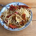 El cooksnap de Josefina cuando hizo Wok de vegetales con fideos facilísimo.