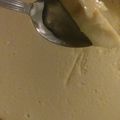 El cooksnap de Vanessa cuando hizo Flan de queso.