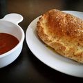 SanchyPants's cooksnap of when they made Easy Calzones.