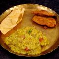 Tanusree Bhattacharya's cooksnap of when they made নিরামিষ ভোগের খিচুড়ি(niramish bhoger khichuri recipe in Bengali).