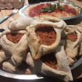 El cooksnap de Georgina Loiácono cuando hizo Fatay vegetariano.