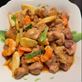 張小君 的 皎白筍蝦仁炒雞丁(簡單料理) cooksnap