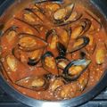 El cooksnap de Natividad Muñozcapilla cuando hizo Mejillones en salsa de tomate.