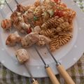 Karl Simpson's cooksnap of when they made Lemon & Tarragon Chicken Skewers 🍋🌿.