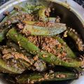 Babita Varshney का कुकस्नैप जब उन्होंने भरवां भिंडी(Bharwa bhindi recipe in Hindi) बनाया था।