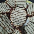 Divya Gandhi's cooksnap of when they made બિસ્કીટ કેક.