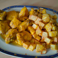 El cooksnap de GOOMER (en salsa verde) cuando hizo Muslos de pollo a la naranja.