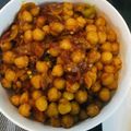 Yashal Ahmad's cooksnap of when they made Chana chaat.