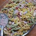 El cooksnap de Diana cuando hizo Ensalada de Pastas de colores con Pollo.
