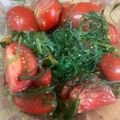 El cooksnap de Eduardo Agudo Alba cuando hizo Ensalada de tomate, calabacín y algas wakame.