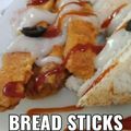 MOMMY DAUGHTER KITCHEN's cooksnap of when they made Cheesy bread sticks with hot and sour chicken soup.