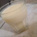Misbah Rasheed Qureshì's cooksnap of when they made Mango Lassi.