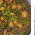 Manju Goyal का कुकस्नैप जब उन्होंने मटर पनीर सब्जी(matar paneer recipe in hindi) बनाया था।