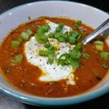 Melissa Cumine's cooksnap of when they made Tomato Basil with Fried Eggs.