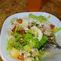 Cooksnap dari Desti Prihatiningrum untuk resep Chicken caesar salad