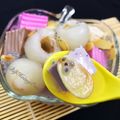 Cooksnap của Hoàng Oanh khi họ làm theo món Chè khúc bạch lá dứa (không cần Whipping cream)🍃🍃🍃