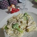 Cooksnap από Μαρια(panther) στη συνταγή Ριγκατόνι με πέστο βασιλικού αρωματισμένο με ξύσμα λεμονιού και κοτόπουλο