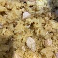 El cooksnap de Katia Narvaez cuando hizo Arroz al curry.