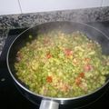 El cooksnap de juanma519 cuando hizo Guisantes con jamón y huevo.