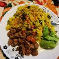 Mimo Mathigu's cooksnap of when they made ONE POT RICE WITH SPINACH MEAL.