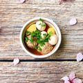 Cooksnap của Rose Truong khi họ làm theo món Xíu mại trứng cút