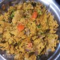 Vrunda Shende's cooksnap of when they made बेसन झुणका (besan zhunka recipe in marathi).