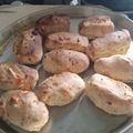 El cooksnap de Mariana Maidana cuando hizo Chipas de queso caseros con fécula de mandioca..