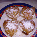El cooksnap de tania lagar cuando hizo Corazón de hojaldre relleno de nata.