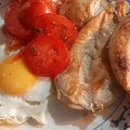 El cooksnap de Beatriz Rolon cuando hizo Tarta de acelga y pollo.